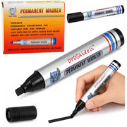 Marker Pen Waterproof Permanent Round Tip Black