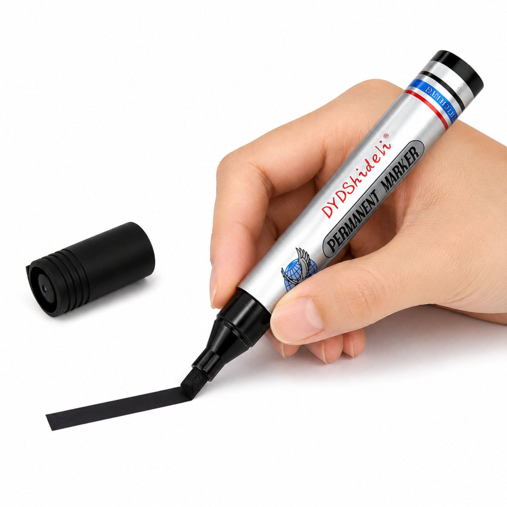 Marker Pen Waterproof Permanent Round Tip Black