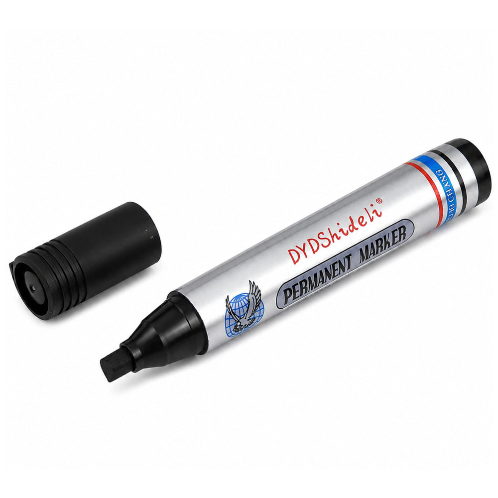 Marker Pen Waterproof Permanent Round Tip Black