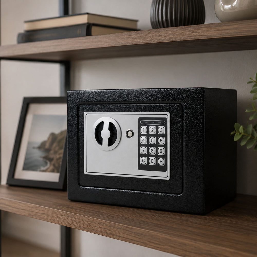 Electronic Home Safe for Documents, Money, Code, Emergency Keys 6L