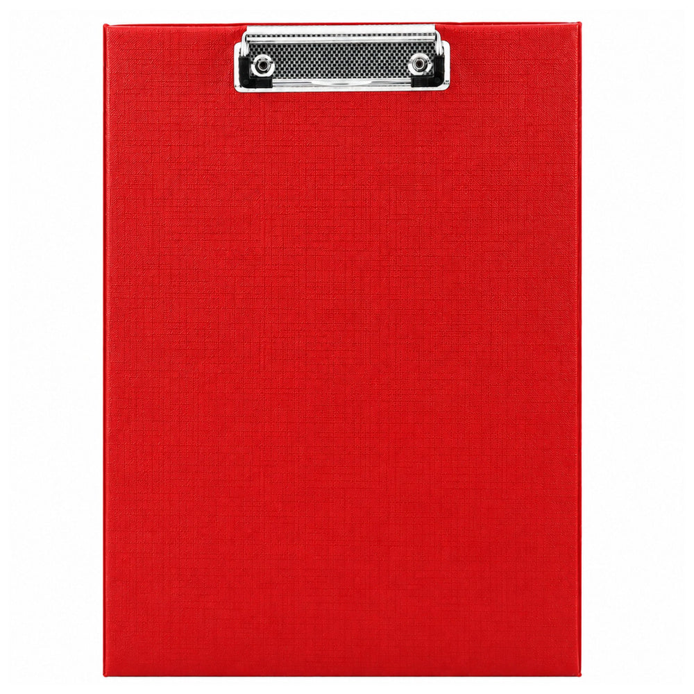 Clipboard with Metal Clip for Writing A4 Red