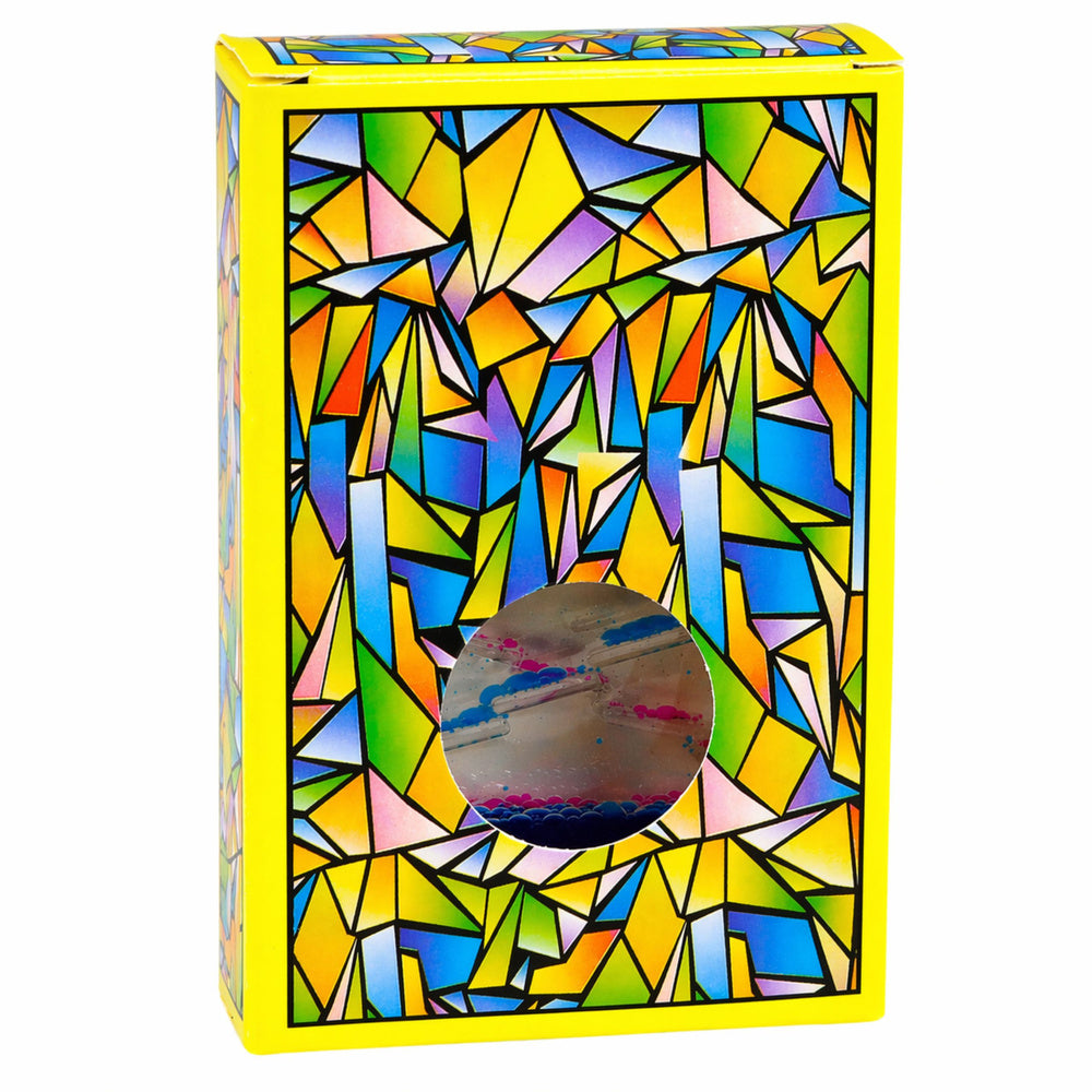 Liquid Hourglass Drops Decorative Timer Ornament Colorful Drops