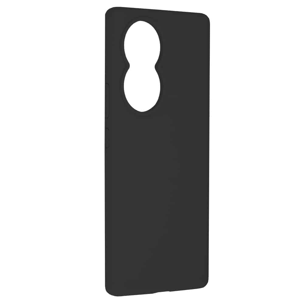 Techsuit Soft Edge silikonska maska za Honor 80 - črna