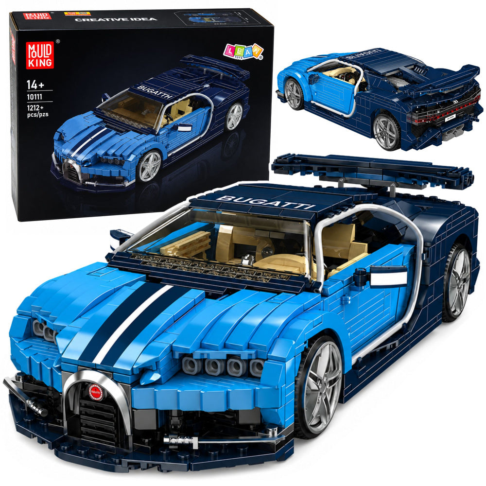 Kockice za slaganje sportskog automobila Bugatth Sports sa 1212 elemenata