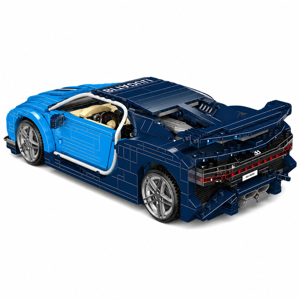 Kockice za slaganje sportskog automobila Bugatth Sports sa 1212 elemenata