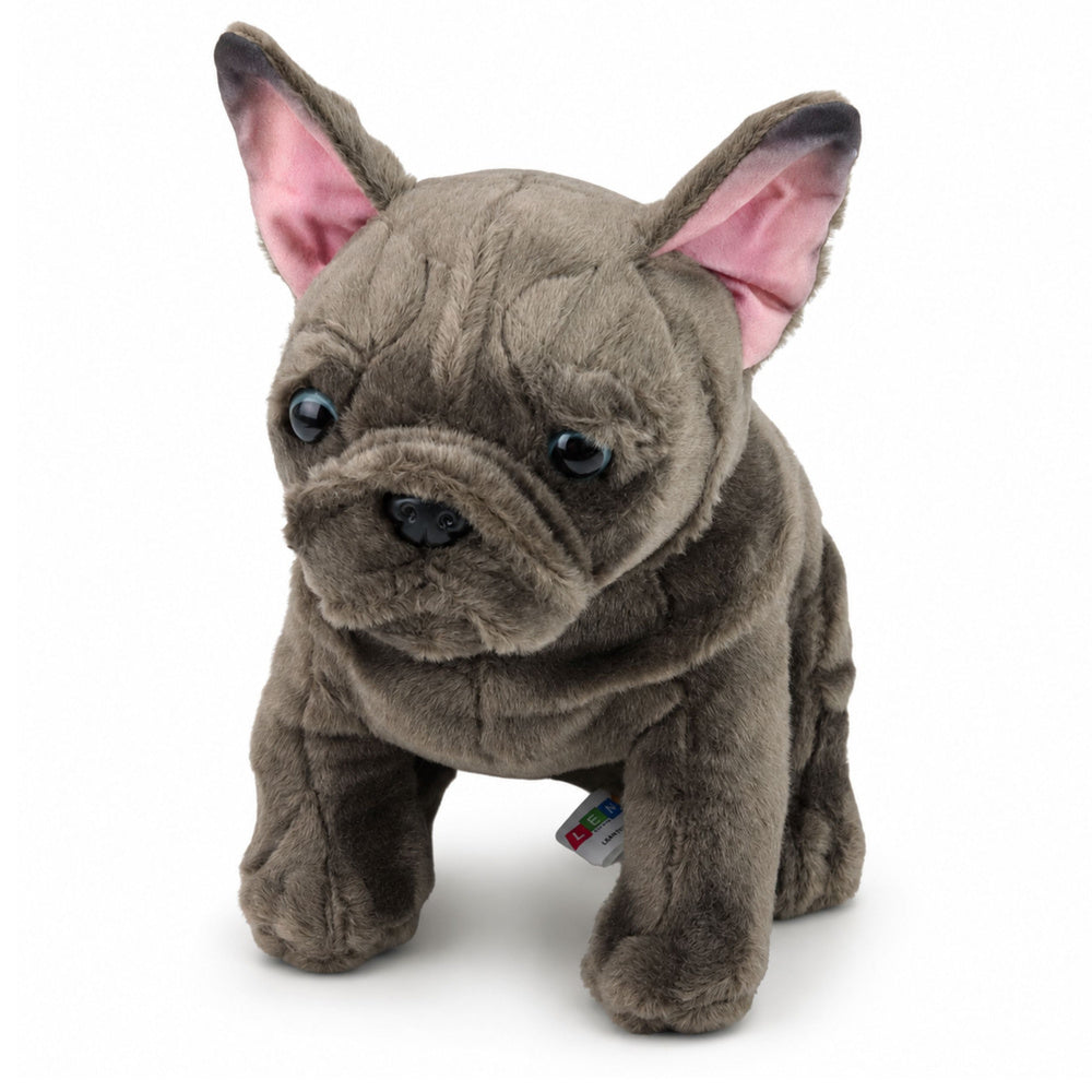 Plišana igračka Bulldog 22 cm - smeđi