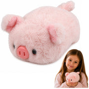 Plush Pig Mascot Soft Cuddly Toy Pink 16 cm