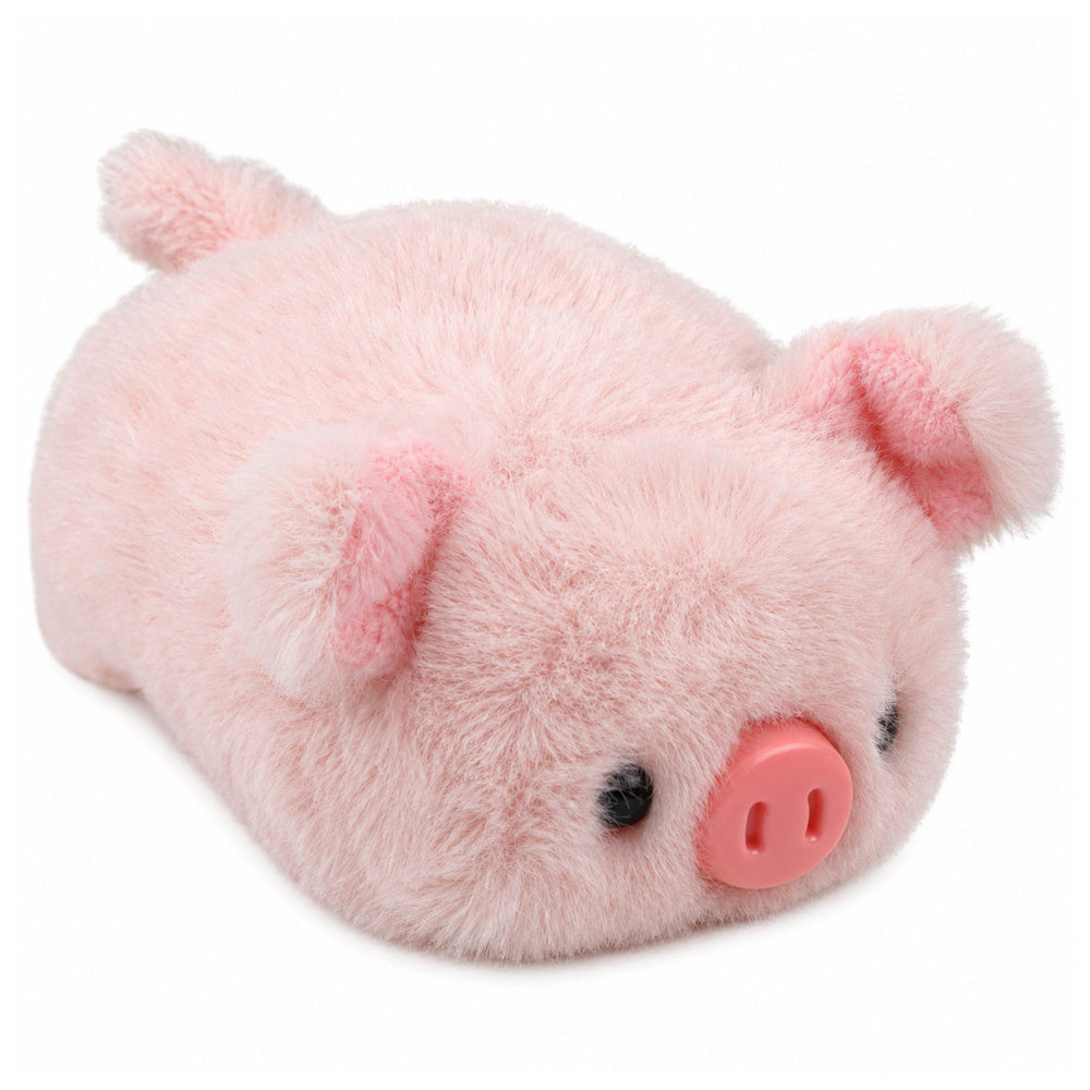 Plush Pig Mascot Soft Cuddly Toy Pink 16 cm