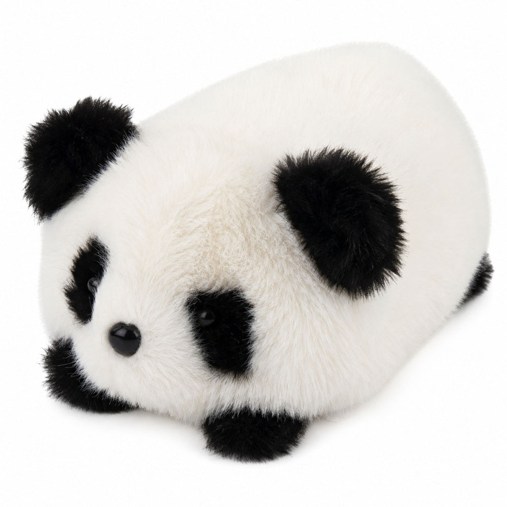 Plush Panda Animal Mascot Cuddly Toy Black and White 16 cm