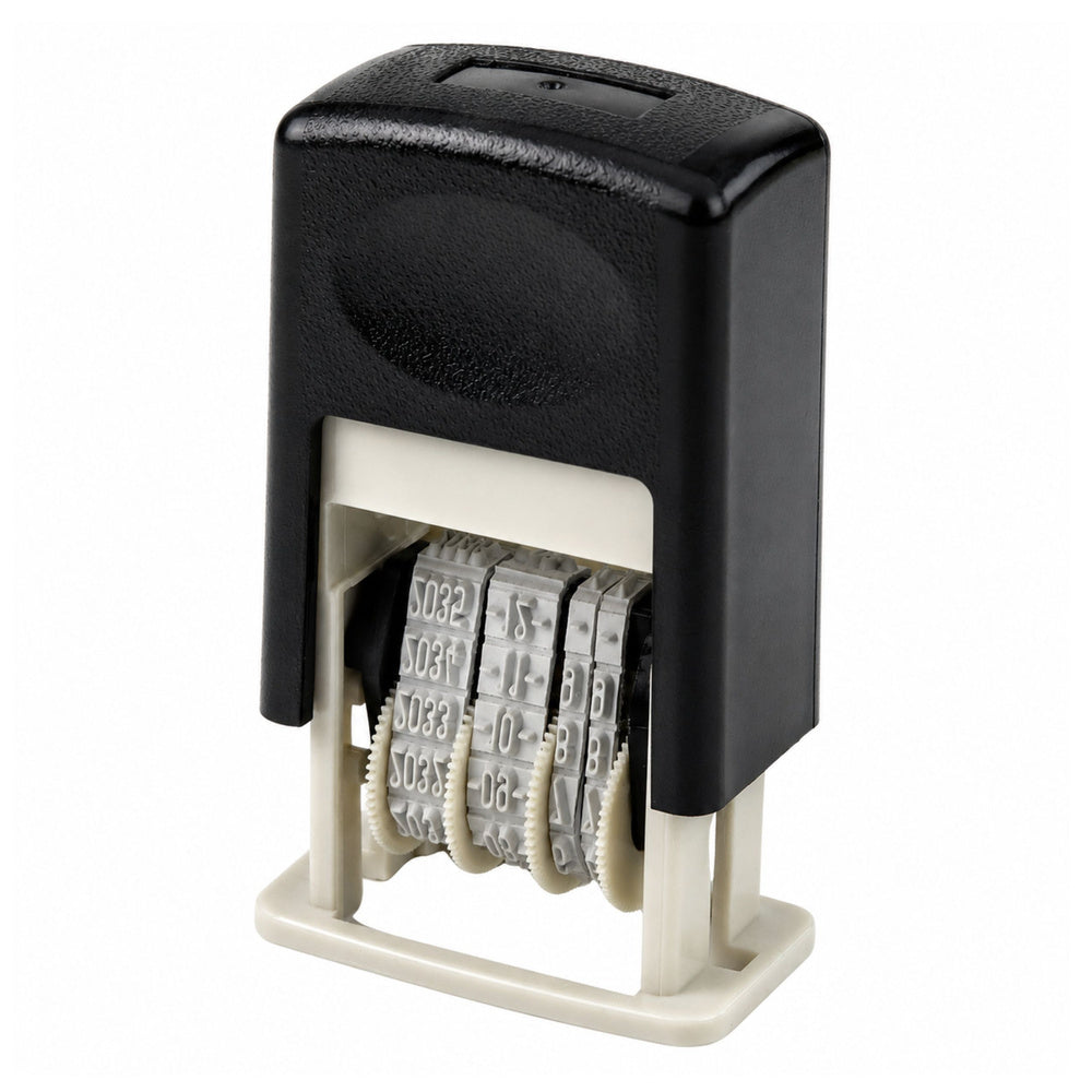 Automatic Date Stamp Adjustable Office Date Stamp Black