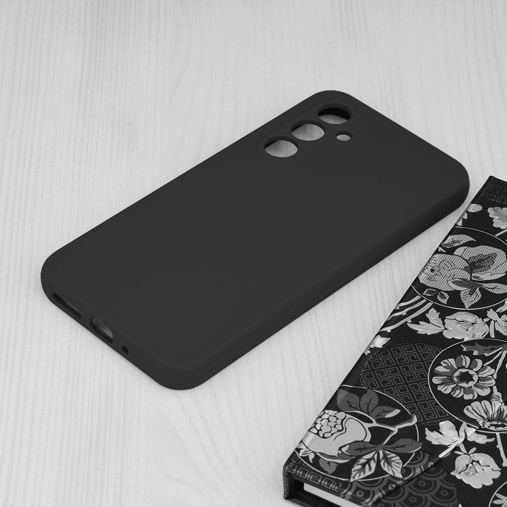 Techsuit Soft Edge Silicone maska za Samsung Galaxy A54 5G - crna