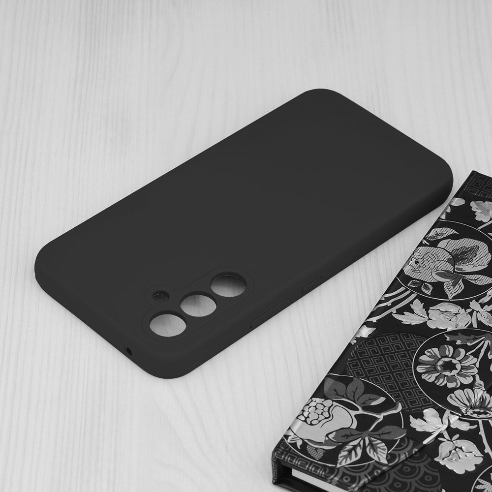 Techsuit Soft Edge Silicone maska za Samsung Galaxy A54 5G - crna