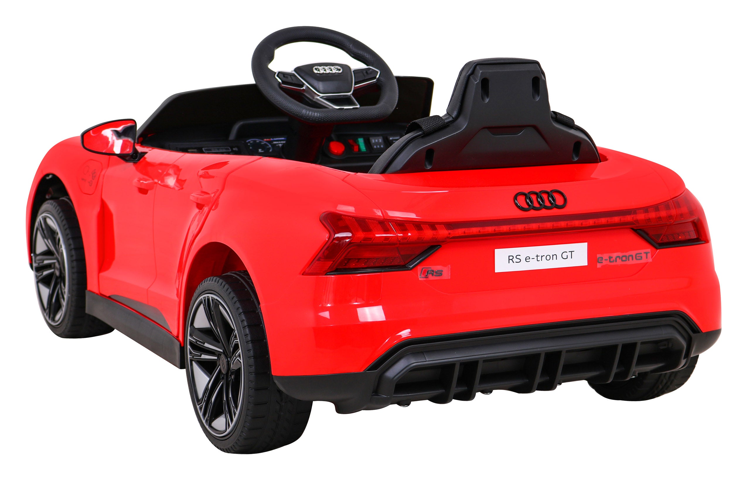 Licencirani auto na akumulator Audi RS E-Tron GT - crveni