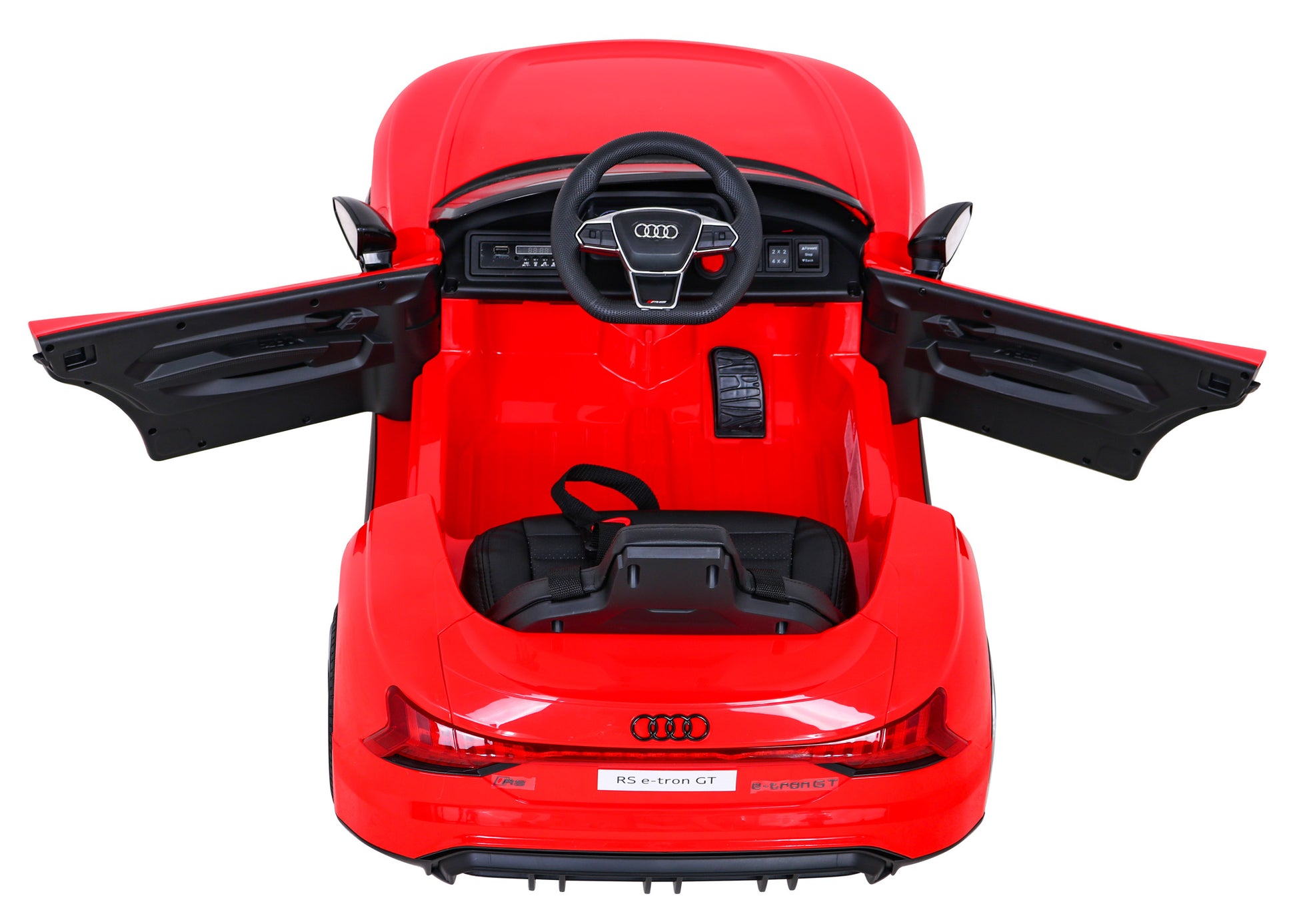 Licencirani auto na akumulator Audi RS E-Tron GT - crveni