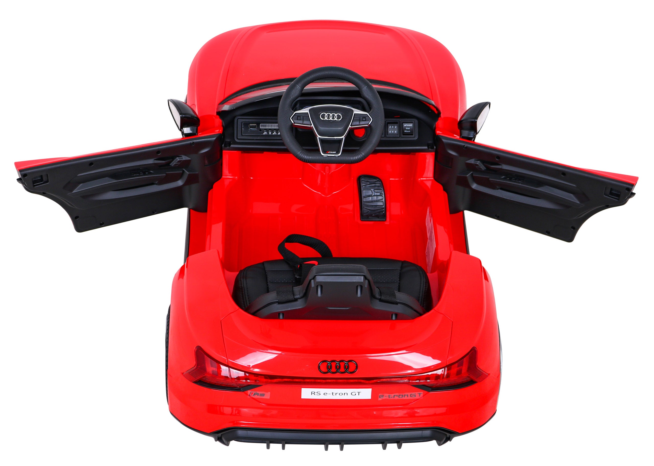 Licencirani auto na akumulator Audi RS E-Tron GT - crveni