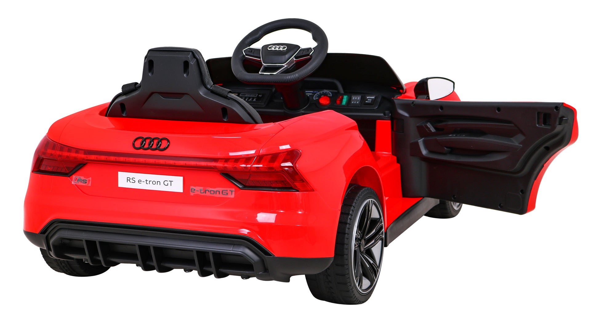 Licencirani auto na akumulator Audi RS E-Tron GT - crveni