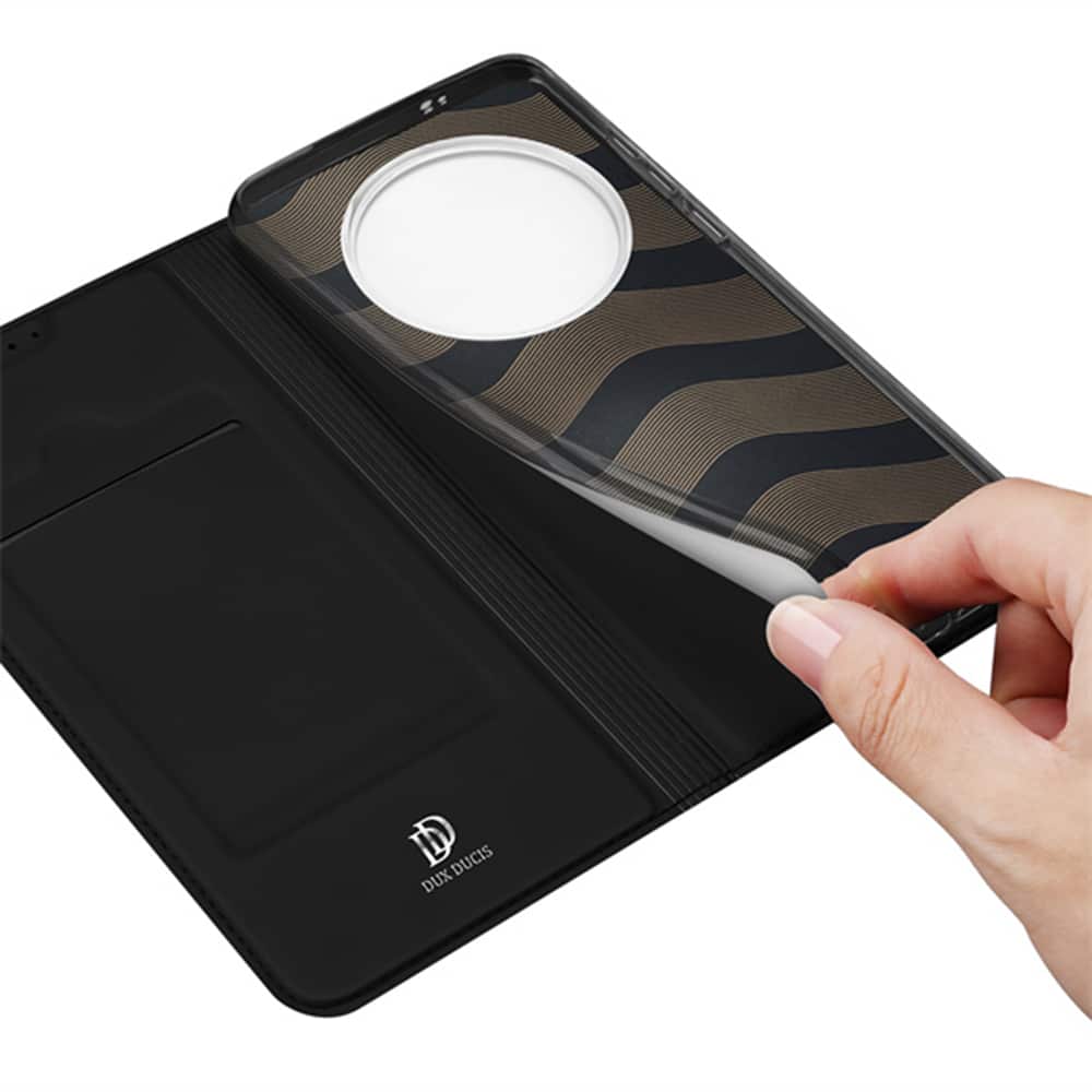 Dux Ducis Skin Pro preklopna torbica za Honor Magic5 Lite / Honor X9a – črna