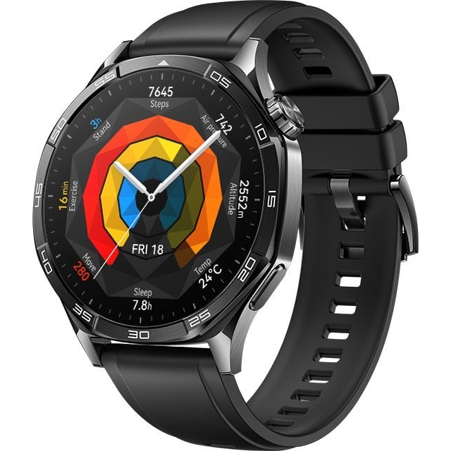 Huawei WATCH GT5 46mm 3,63 cm (1.43") AMOLED Digitalno 466 x 466 pikseli Crno GPS