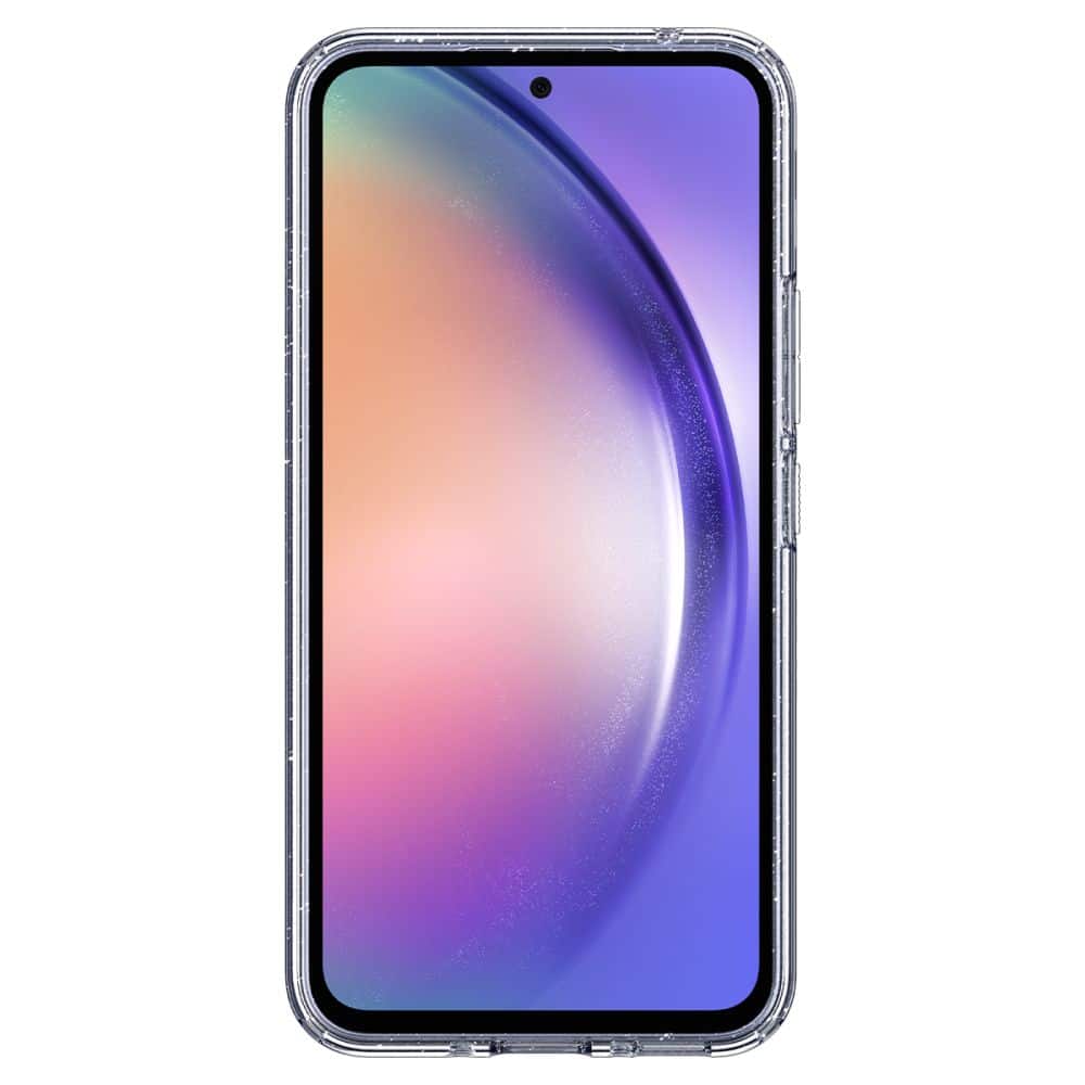 Spigen - Liquid Crystal Glitter maska za Samsung Galaxy A54 - Crystal Quartz