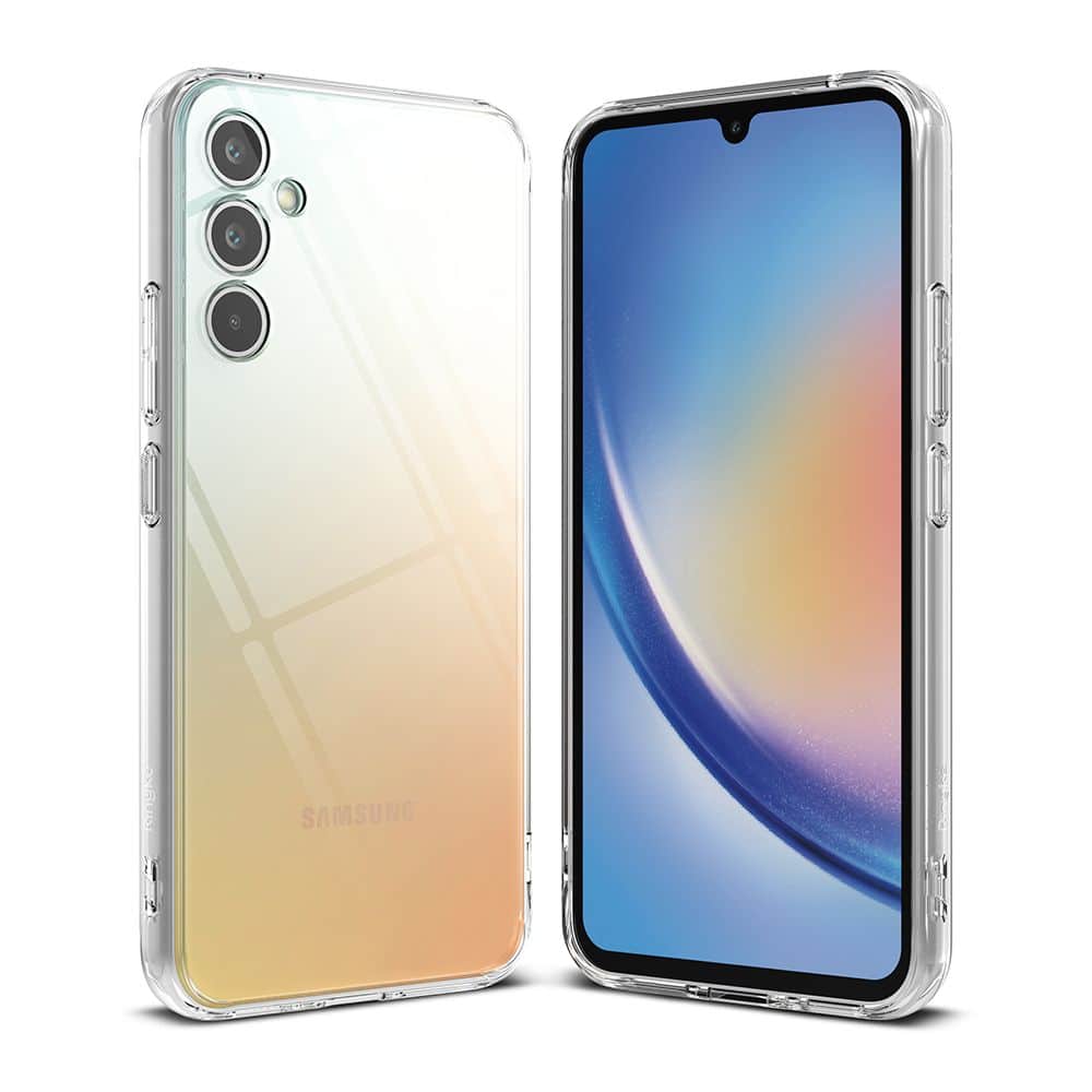 Ringke Fusion ovitek za Samsung Galaxy A34 5G - prozoren