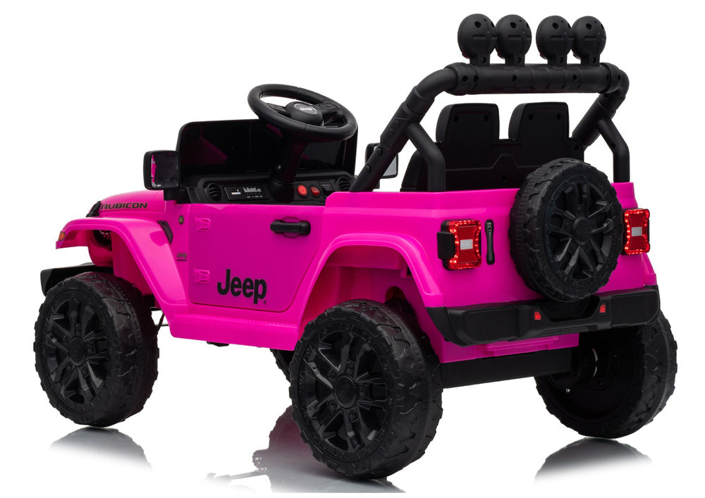 Jeep Rubicon DK-JWR558 24V Pink Battery-Powered Vehicle