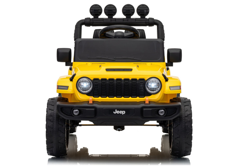 Jeep Rubicon DK-JWR558 24V Yellow Battery-Powered Vehicle