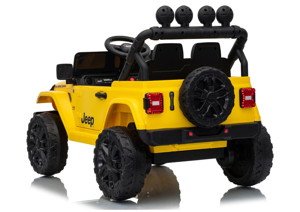 Jeep Rubicon DK-JWR558 24V Yellow Battery-Powered Vehicle