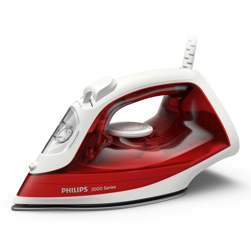Philips 2000 series DST2010/40 glačalo Pegla na paru Neprijanjajuća ploča za glačanje Crveno, Bijelo