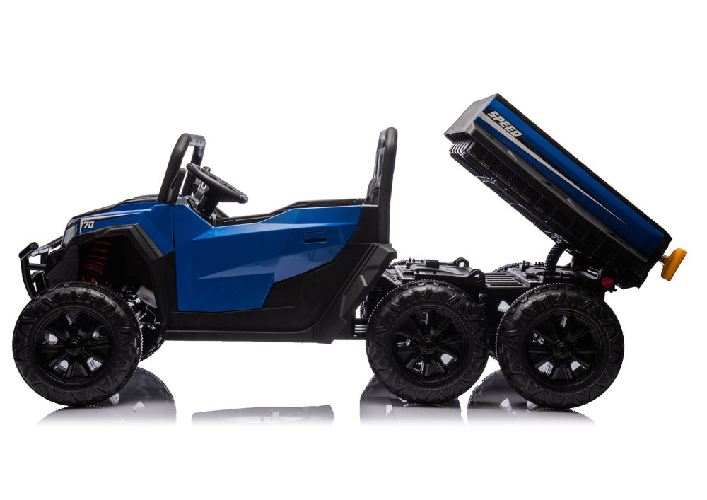 Auto na akumulator XB-1038A 4x4 24V - dvosjed - plavi