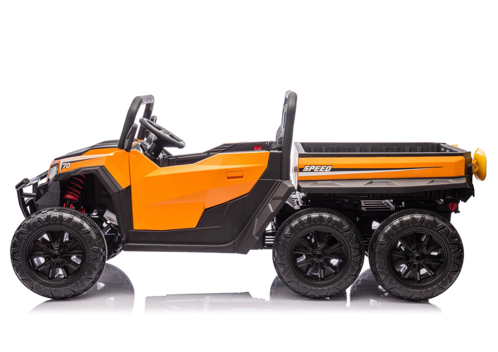 Auto na akumulator XB-1038A 4x4 24V - dvosjed - narančasti