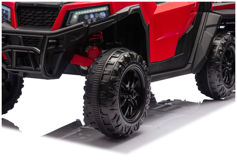 Auto na akumulator XB-1038A 4x4 24V - dvosjed - crveni