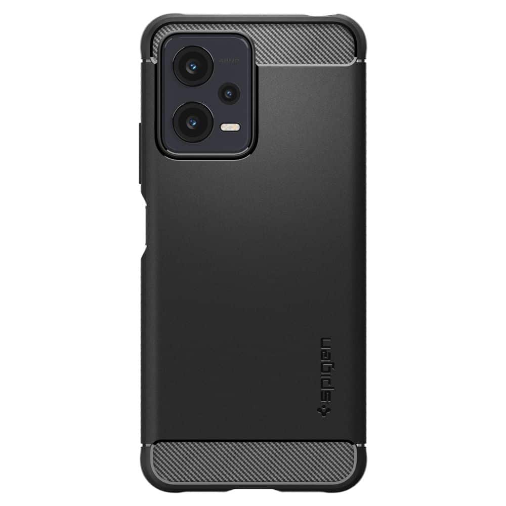 Spigen - Robust Armor za Xiaomi Redmi Note 12 5G / Poco X5 - črna