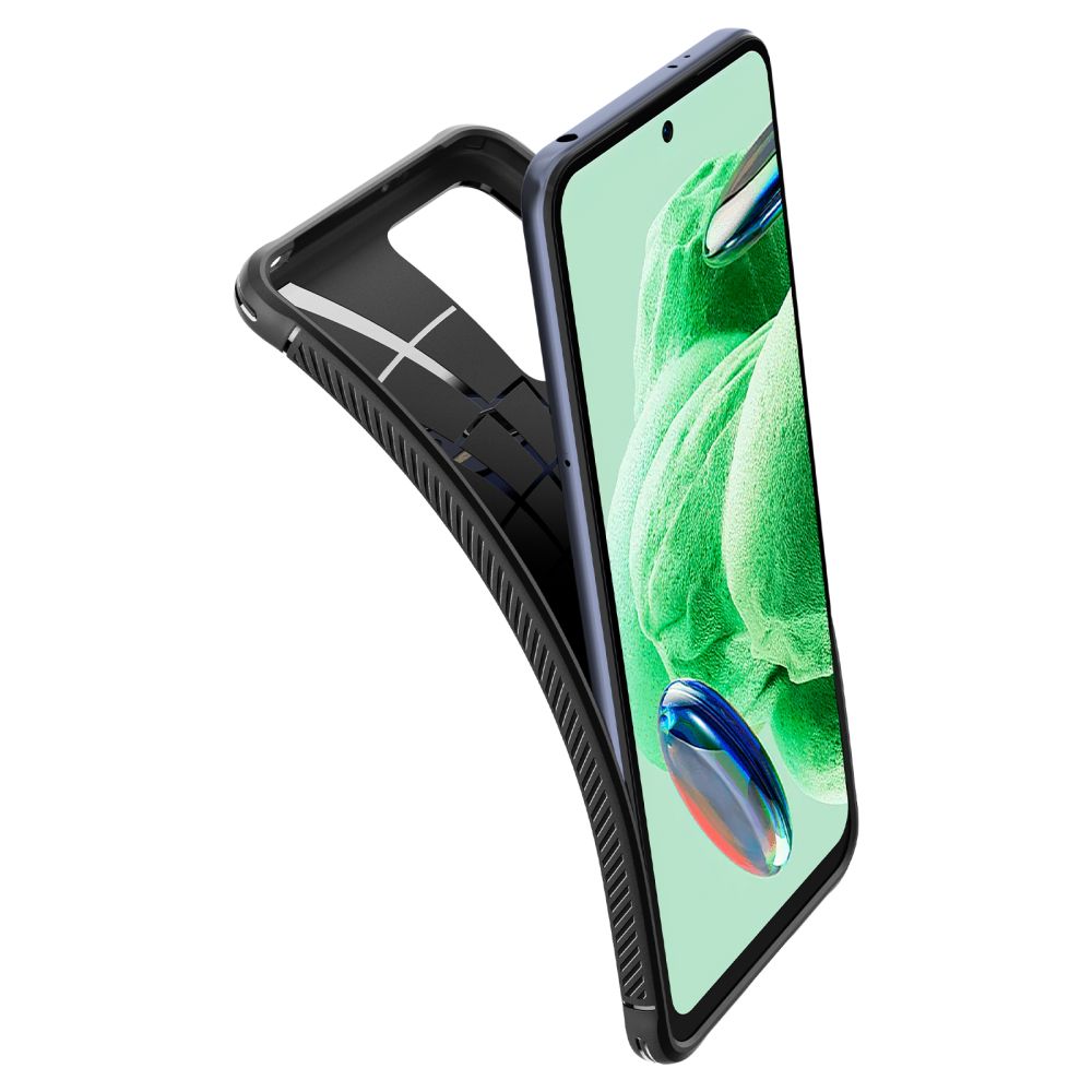 Spigen - Robust Armor za Xiaomi Redmi Note 12 5G / Poco X5 - črna