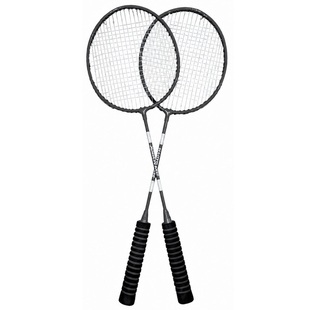 Reketi za badminton sa futrolom i lopticom 4u1 - crni