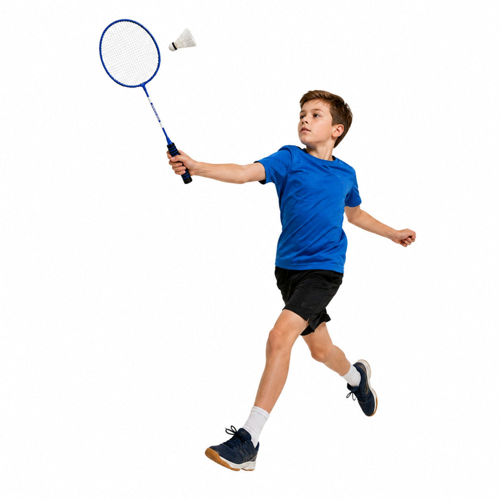 Reketi za badminton sa futrolom i lopticama 6u1 - plavi