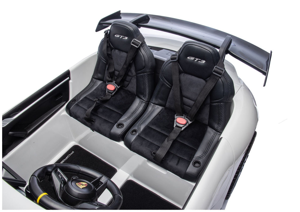 DK-P911 Porsche GT3 24V Battery-Operated Car White