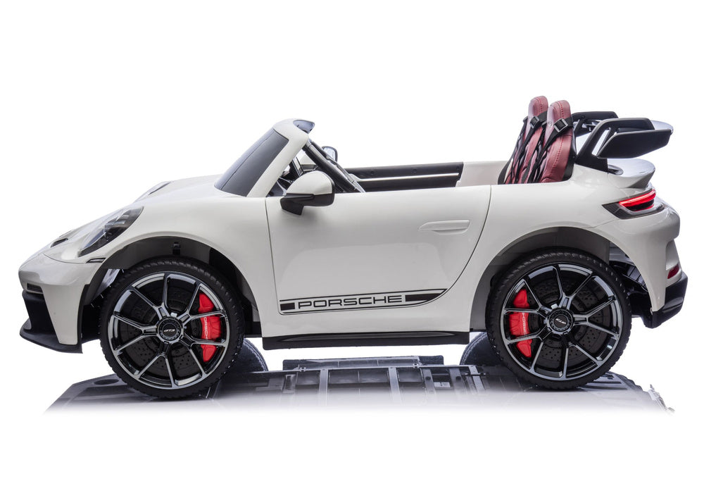 DK-P911 Porsche GT3 24V Battery-Operated Car White