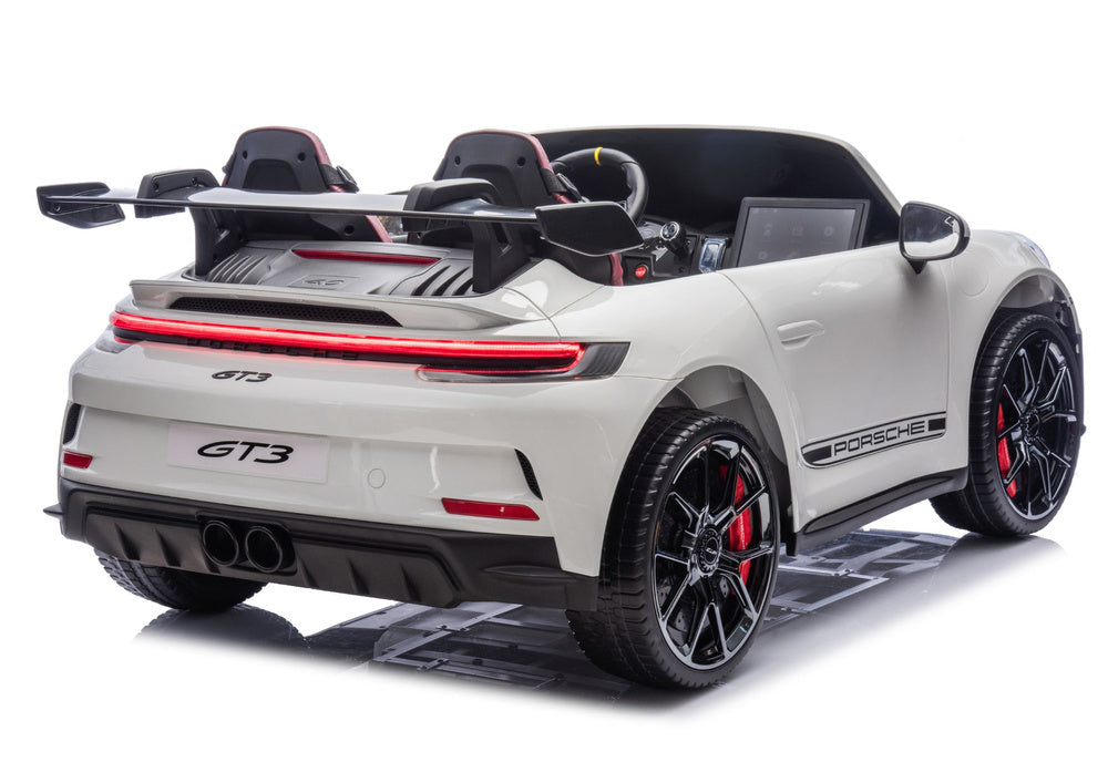 DK-P911 Porsche GT3 24V Battery-Operated Car White