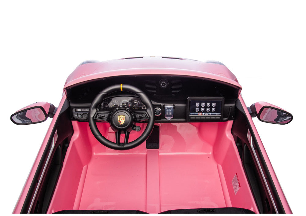 DK-P911 Porsche GT3 24V Pink Battery-Operated Ride-On Car