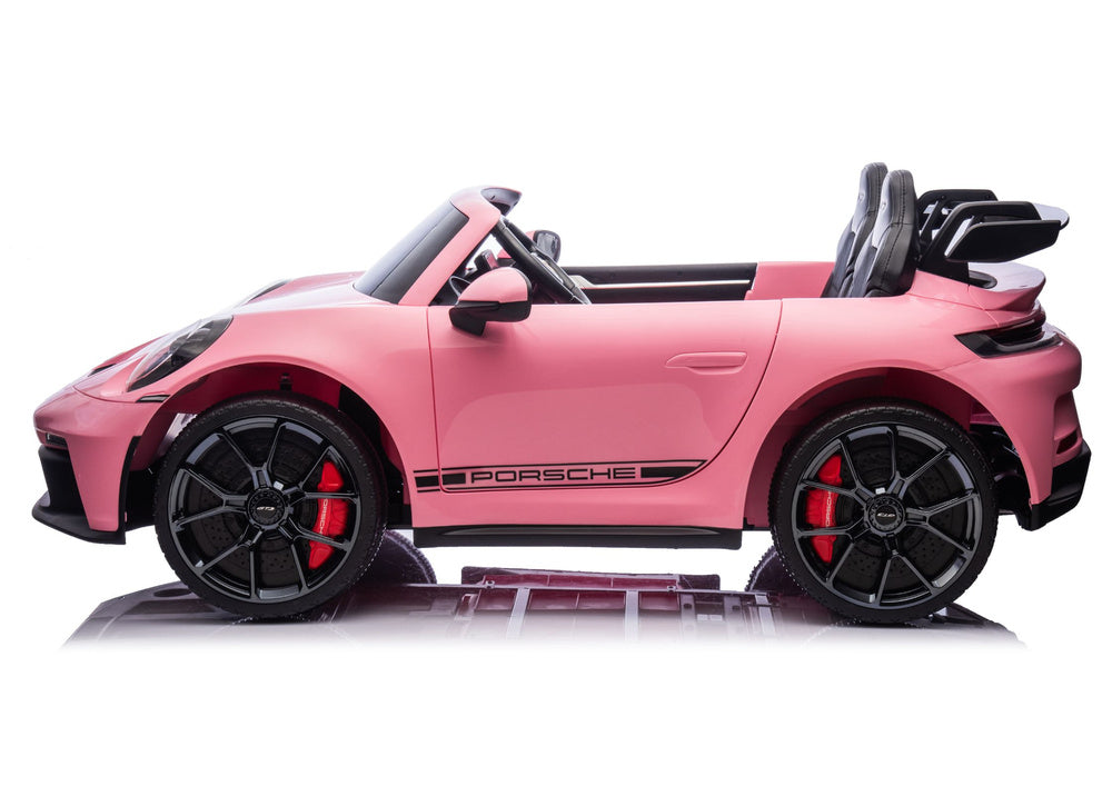 DK-P911 Porsche GT3 24V Pink Battery-Operated Ride-On Car