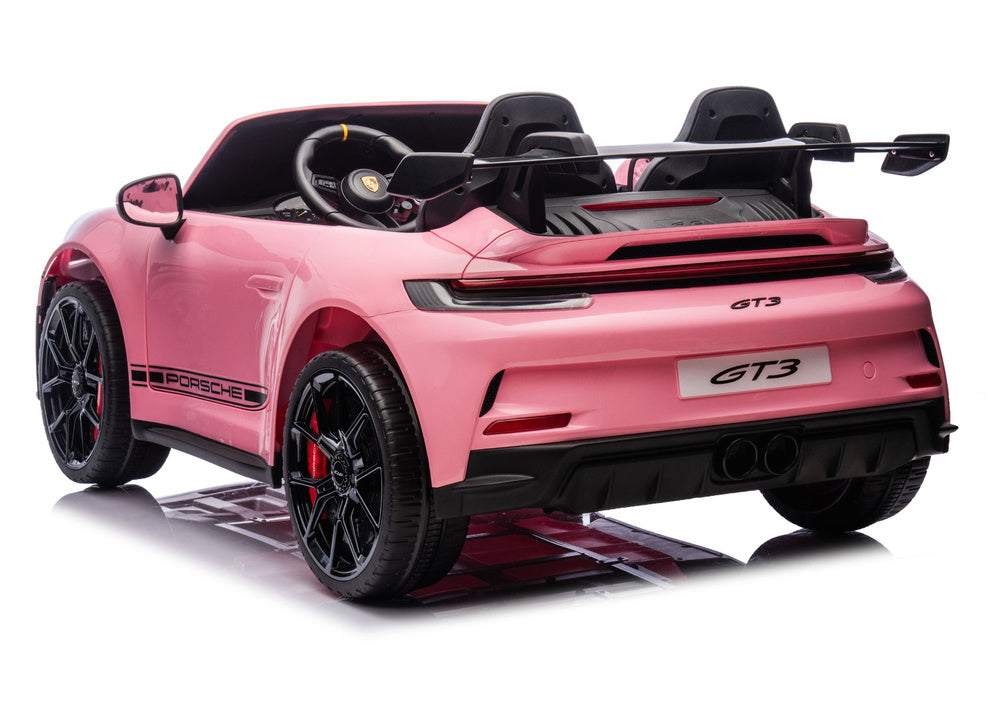DK-P911 Porsche GT3 24V Pink Battery-Operated Ride-On Car