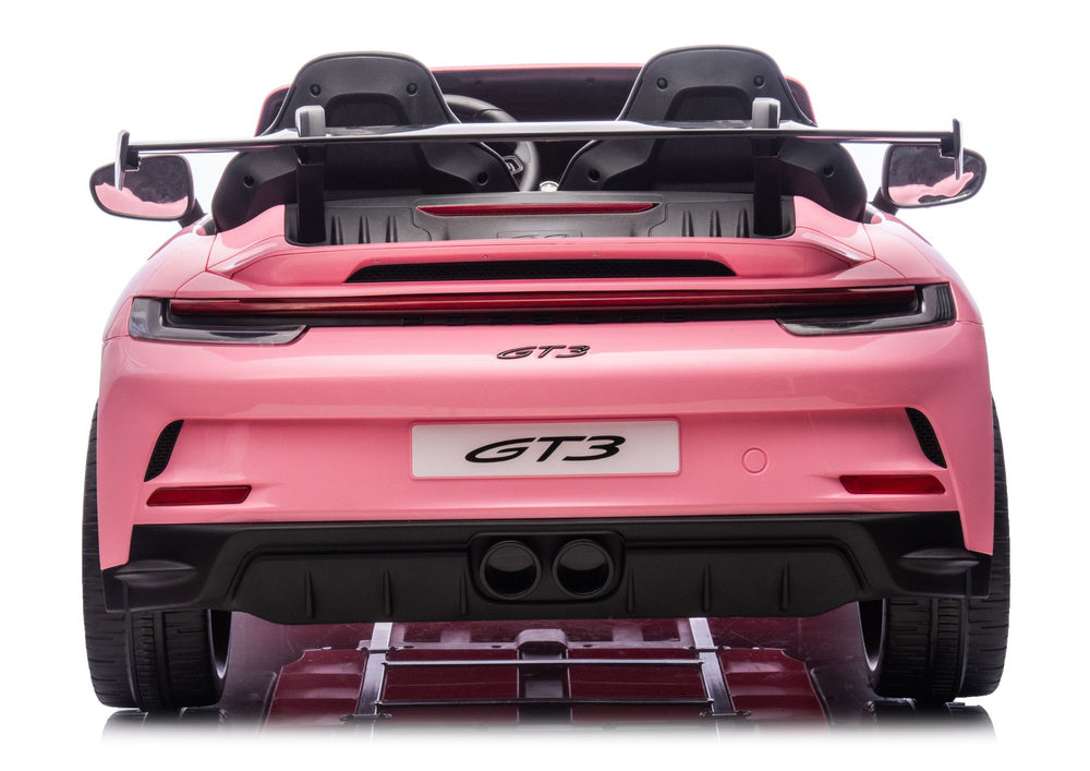 DK-P911 Porsche GT3 24V Pink Battery-Operated Ride-On Car