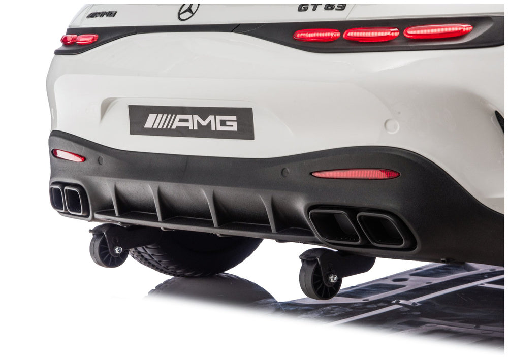 Mercedes AMG DK-GT63 24V White Battery-Powered Vehicle