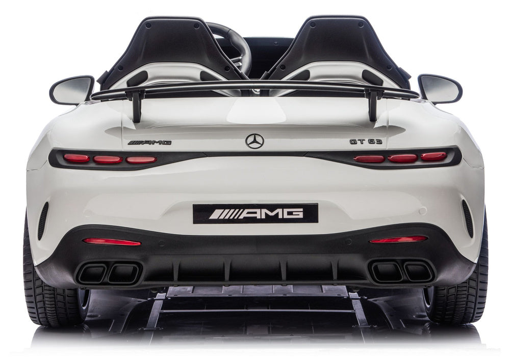 Mercedes AMG DK-GT63 24V White Battery-Powered Vehicle