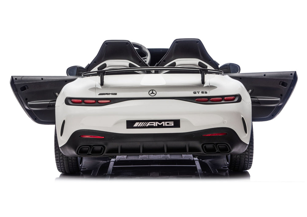 Mercedes AMG DK-GT63 24V White Battery-Powered Vehicle