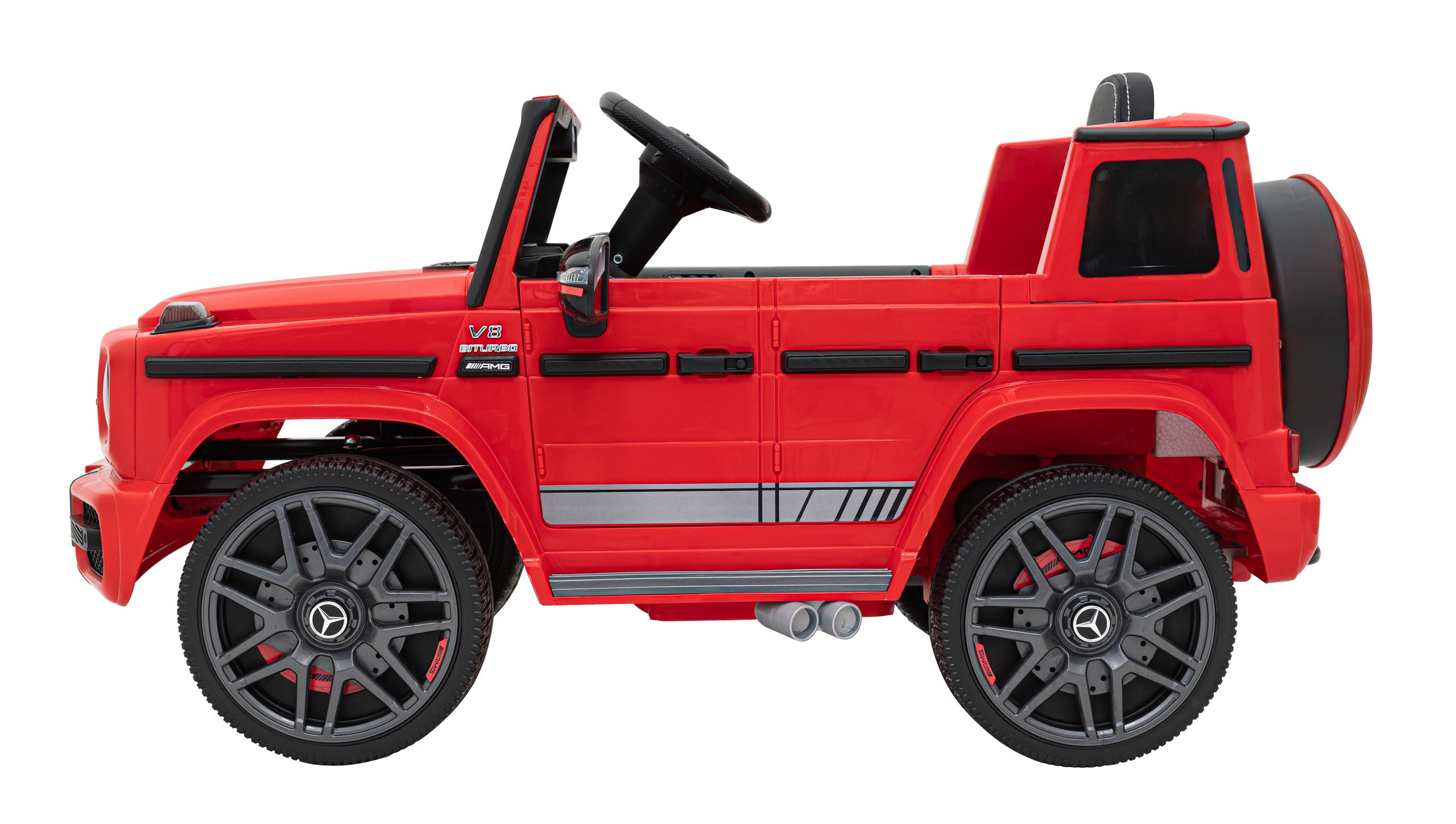 Licencirani auto na akumultor Mercedes G63 - crveni