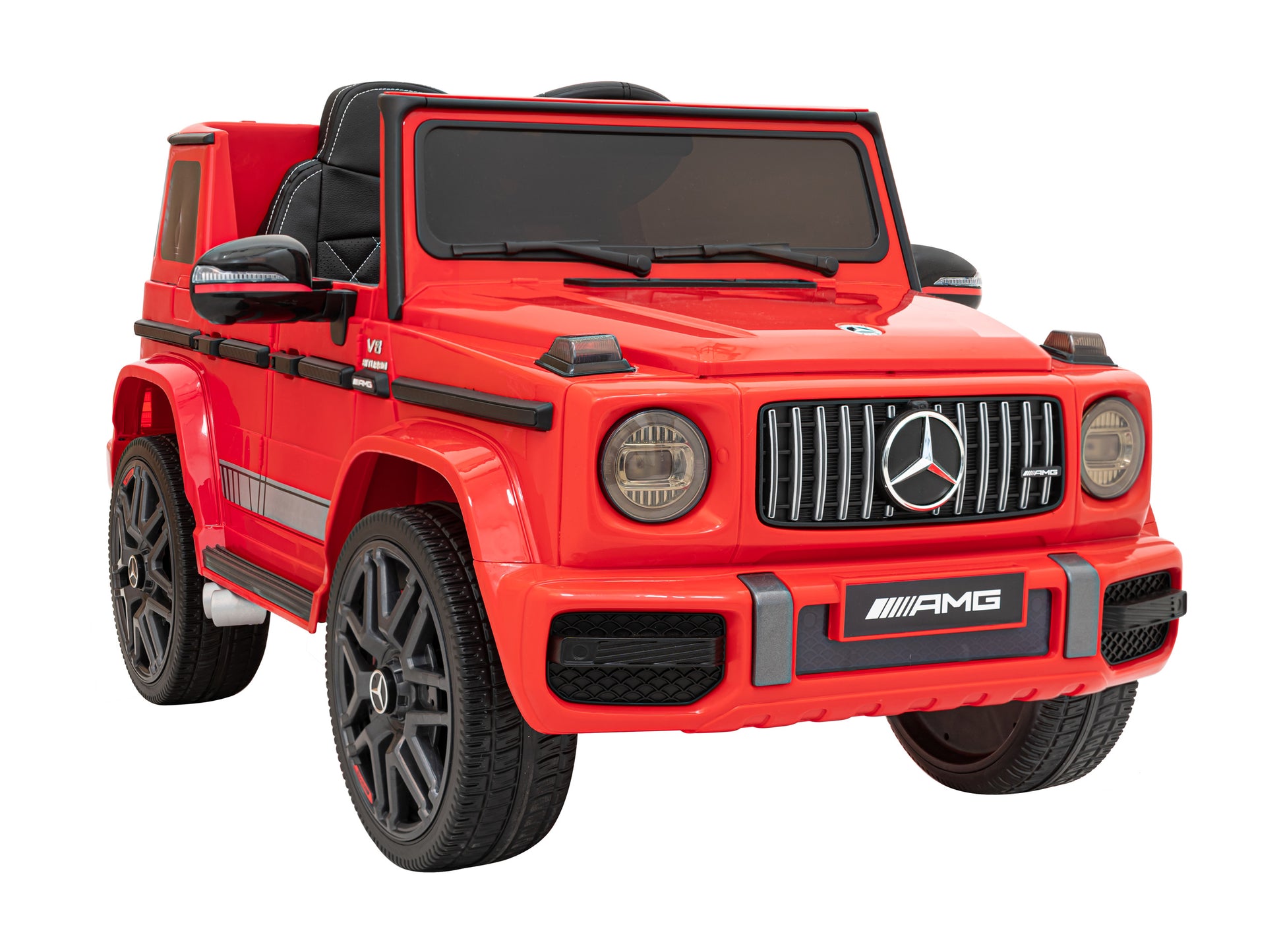 Licencirani auto na akumultor Mercedes G63 - crveni