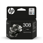 HP 308 Black Original Ink Cartridge spremnik s tintom 1 kom Standardni prinos Crno