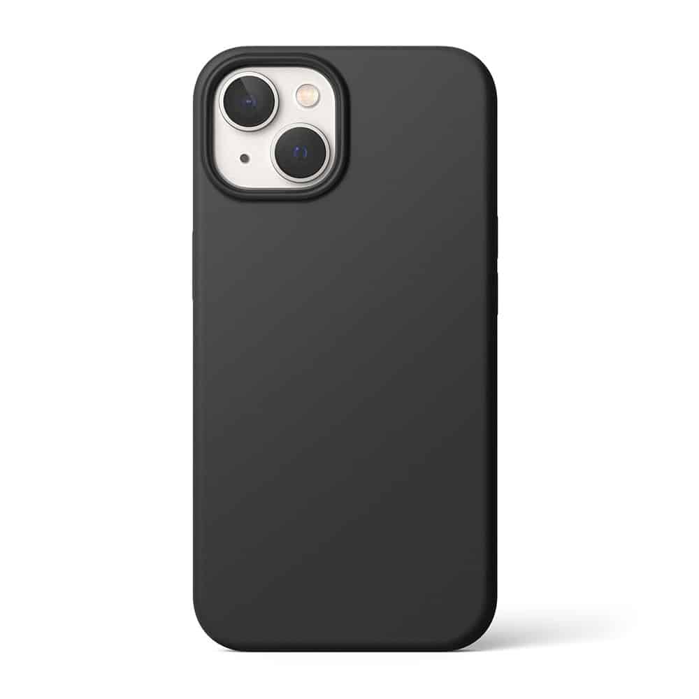 RINGKE SILIKONSKI OVITEK ZA IPHONE 14 PLUS / 15 PLUS ČRN