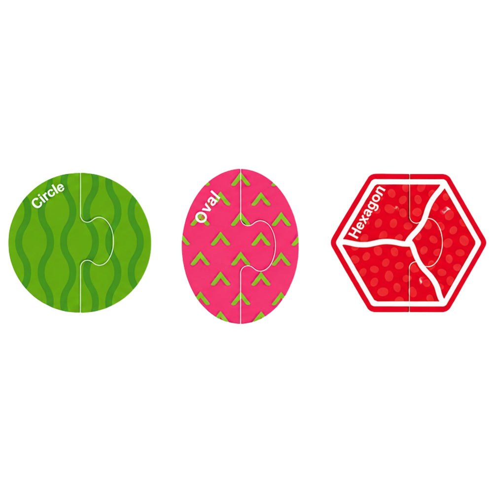 Magnetic Puzzle Learning Fruits Magnets for Blackboards and Refrigerators 30 Pieces.